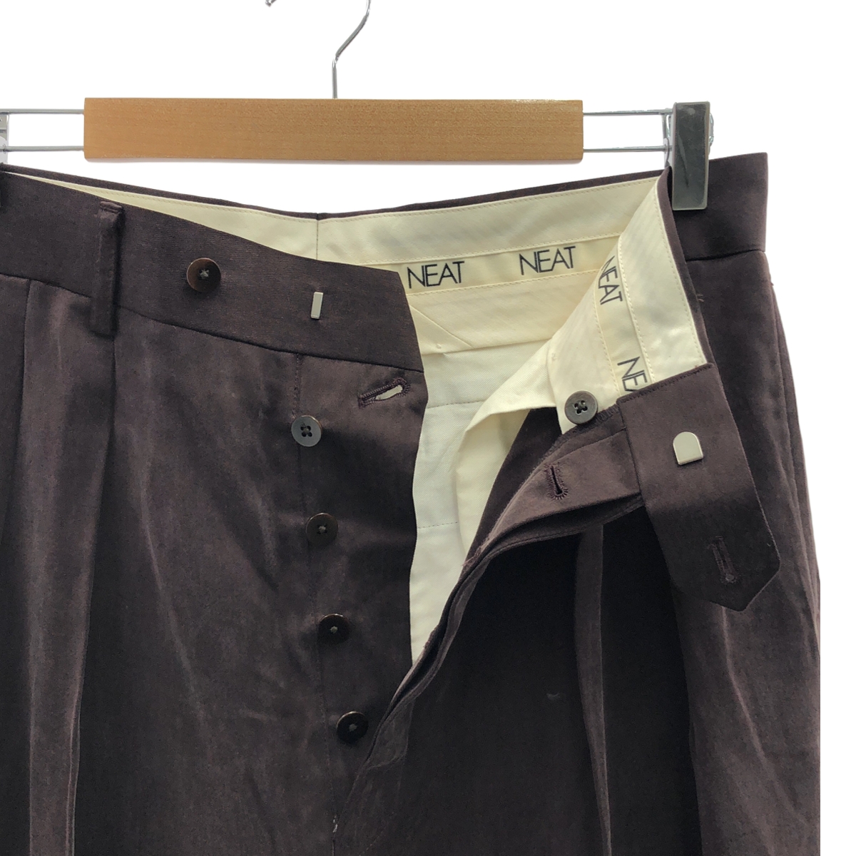 NEAT / ニート HIGHDENSITY CUPRO WIDE ハイデンシティー キュプラ ワイド パンツ