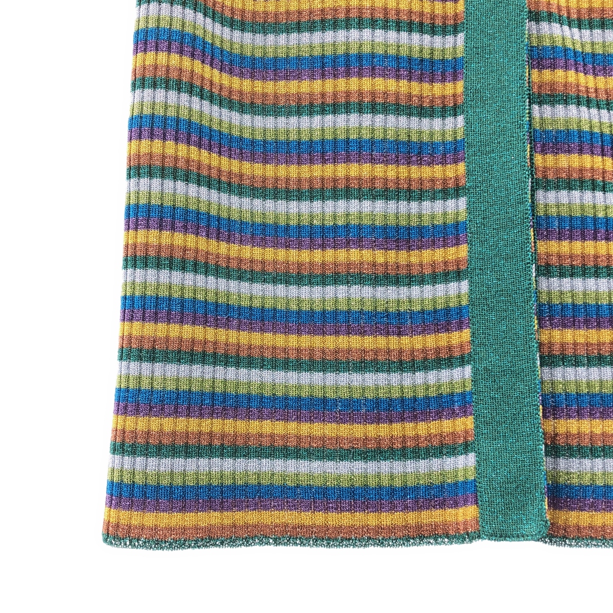 TAN / タン LULEX MULTIBORDER KNITTED SKIRT ボーダー ニット スカート