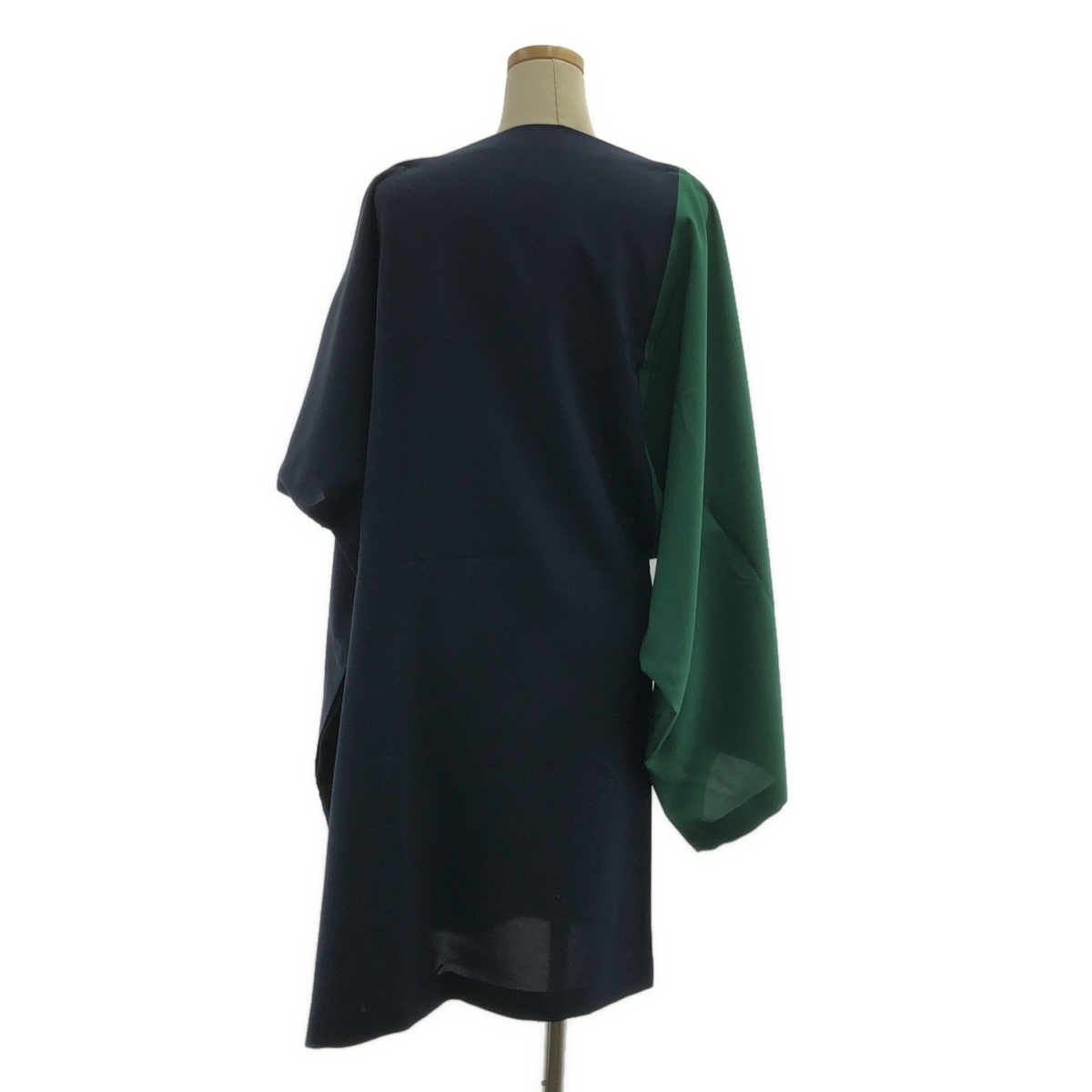 132 5. ISSEY MIYAKE / 1325.イッセイミヤケ SWITCHING COLOR スイッチング カラー ドレス ワンピース