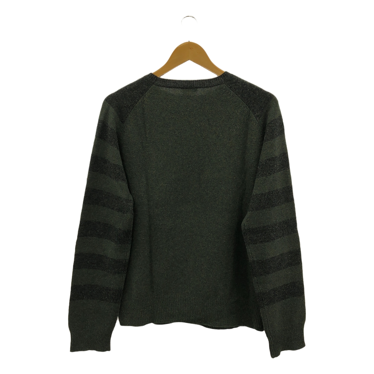 DRIES VAN NOTEN / ドリスヴァンノッテン ウール ボーダー クルーネックニット