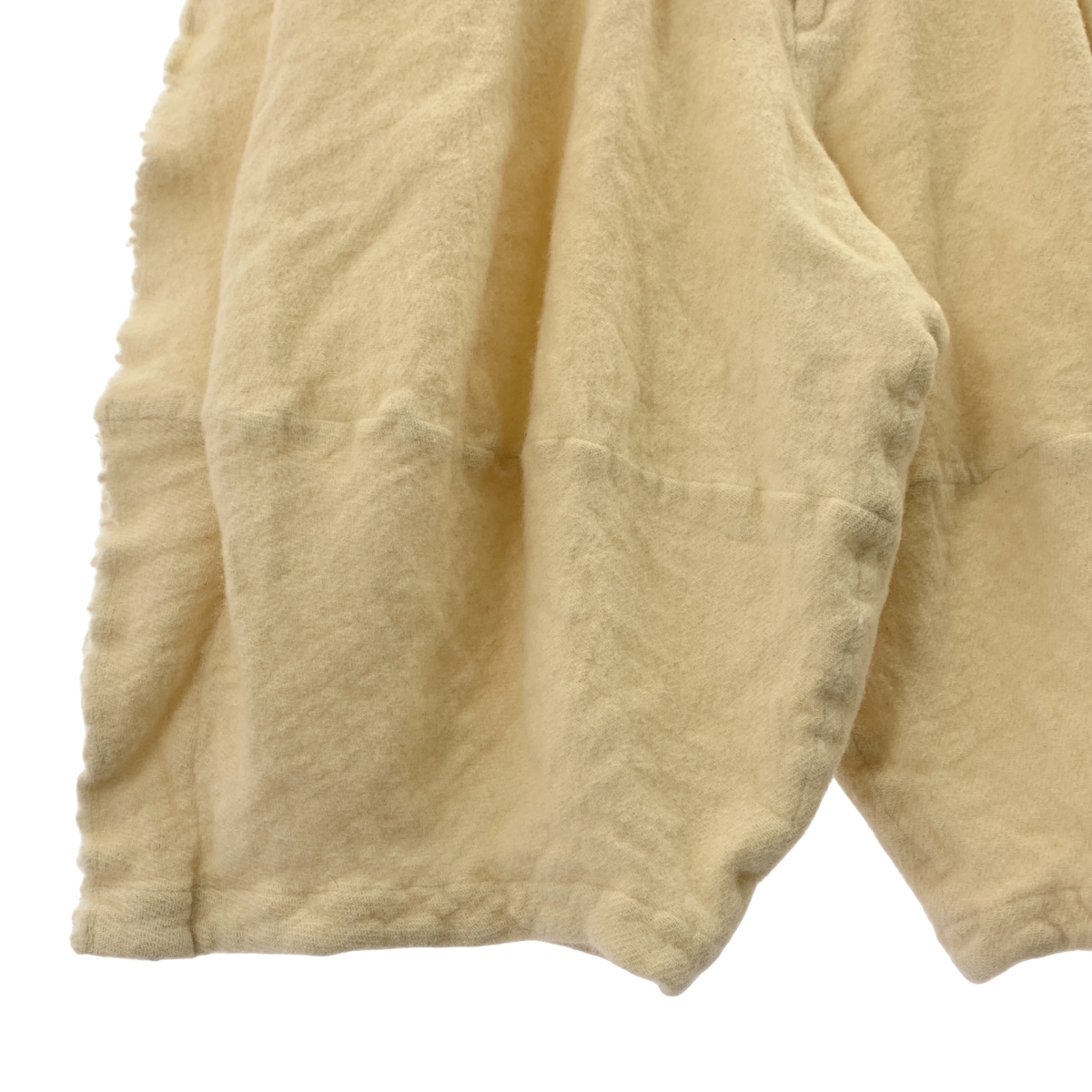 COMME des GARCONS HOMME PLUS / コムデギャルソンオムプリュス ウール縮絨 インサイドアウト タック バルーン ワイド ショートパンツ