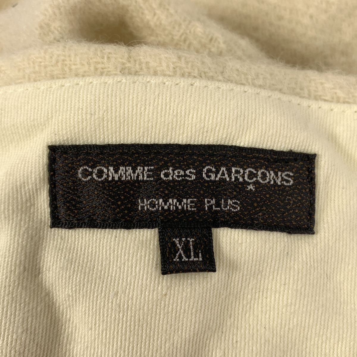 COMME des GARCONS HOMME PLUS / コムデギャルソンオムプリュス ウール縮絨 インサイドアウト タック バルーン ワイド ショートパンツ