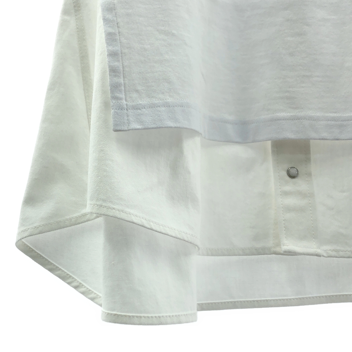 sacai / サカイ Dungaree x Cotton Jersey T-Shirt ダンガリー コットン カットソー