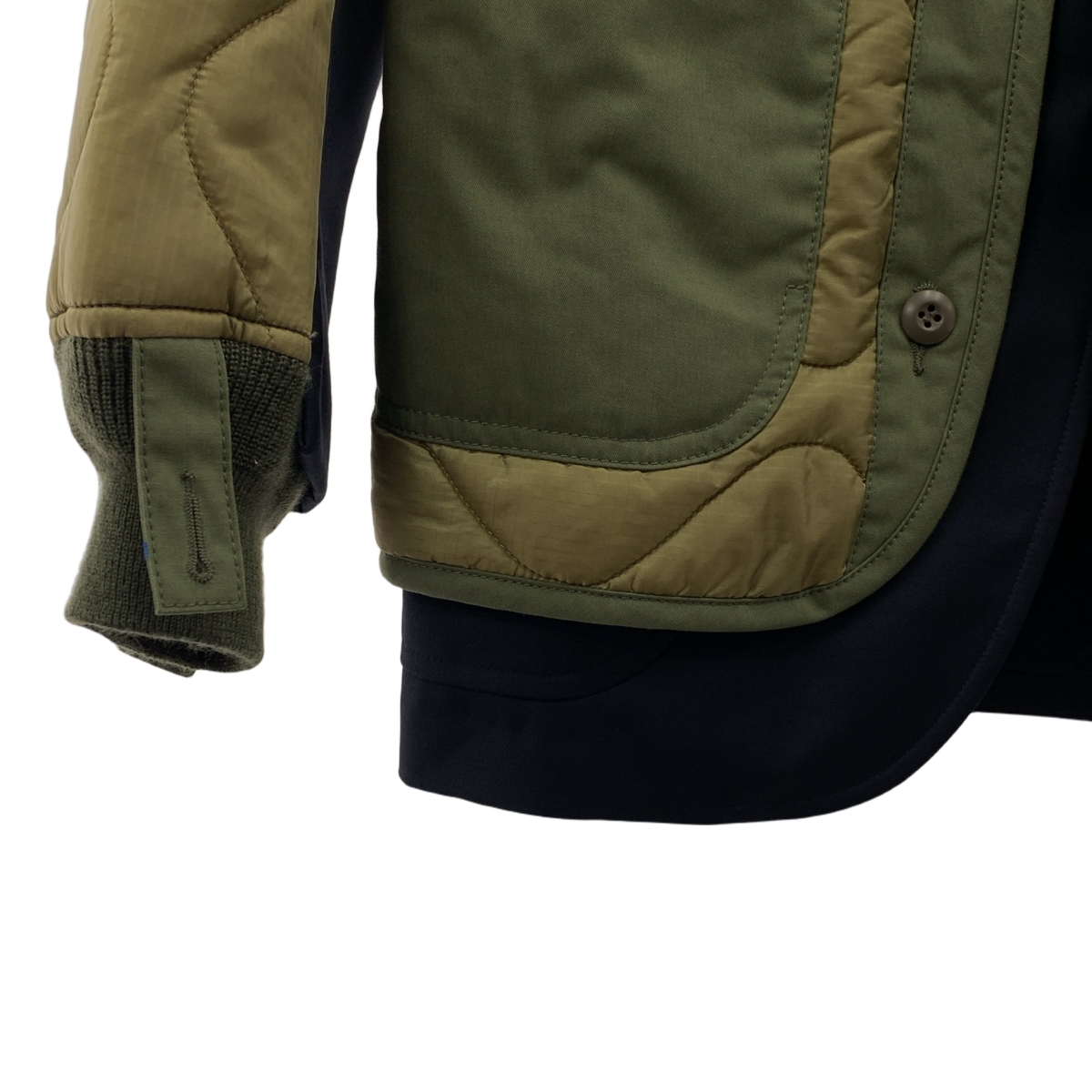 eye JUNYA WATANABE COMME des GARCONS MAN / アイジュンヤワタナベ マン × BROOKS BROTHERS キルティング メディスン カスタム テーラードジャケット