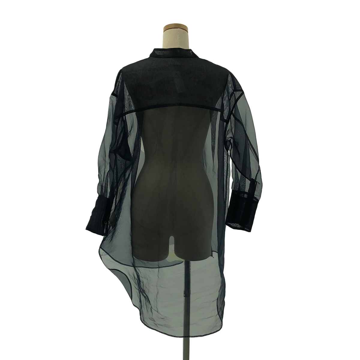 TELMA / テルマ Printed Sheer Pullover / 総柄 オーバーシルエット シアー シャツ ブラウス