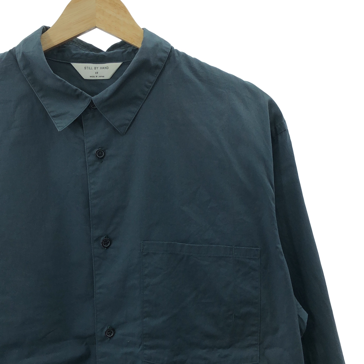 STILL BY HAND / スティルバイハンド 200/2サイロツイル贅沢シャツ