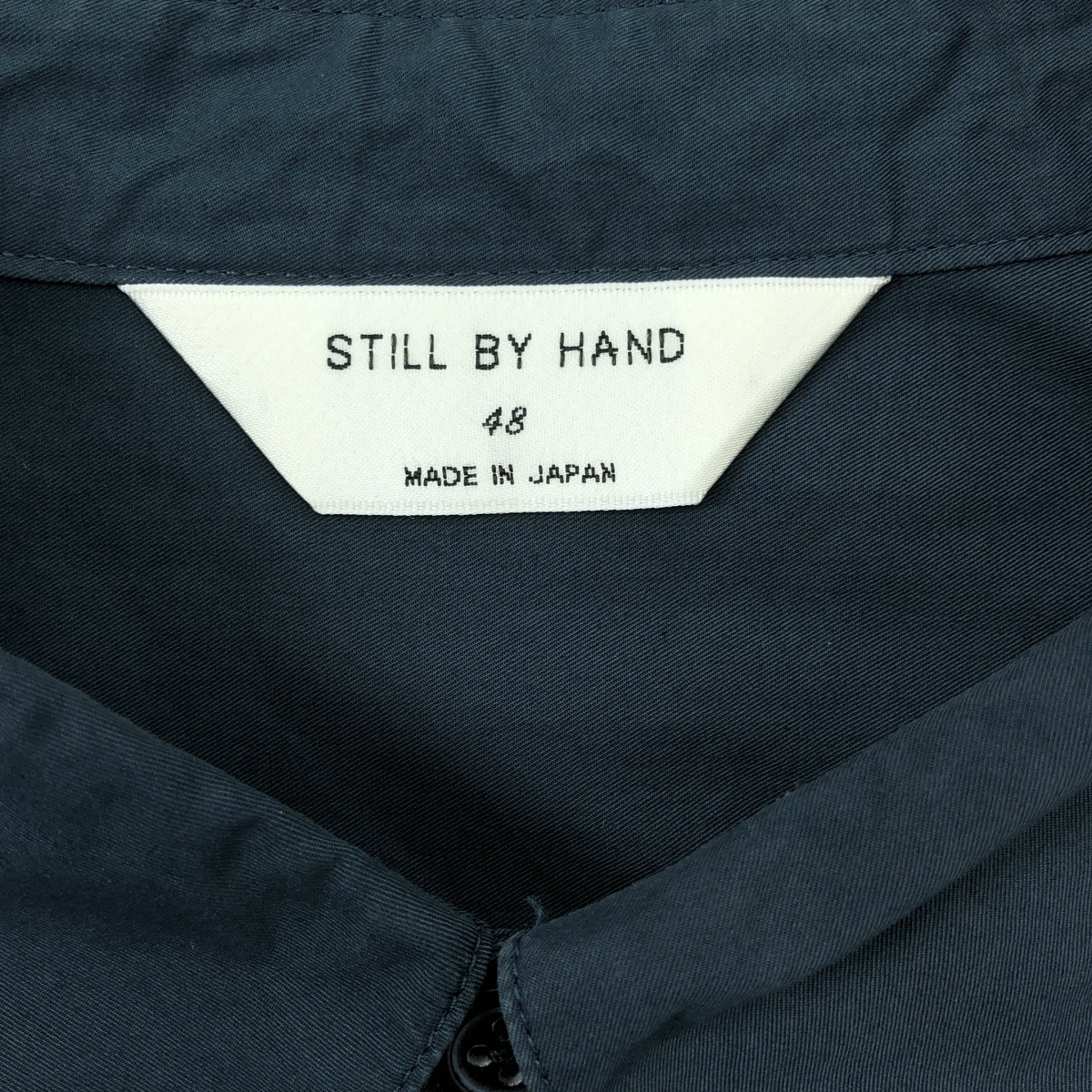 STILL BY HAND / スティルバイハンド 200/2サイロツイル贅沢シャツ
