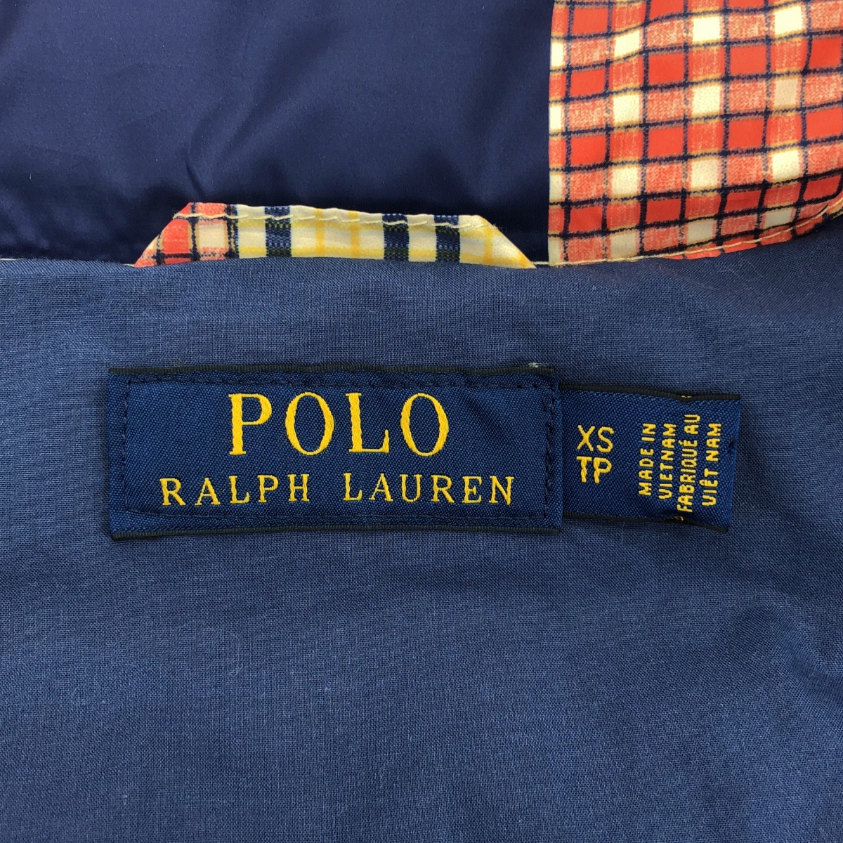 POLO RALPH LAUREN / ポロラルフローレン パッチワーク フラワープリント ダウンジャケット
