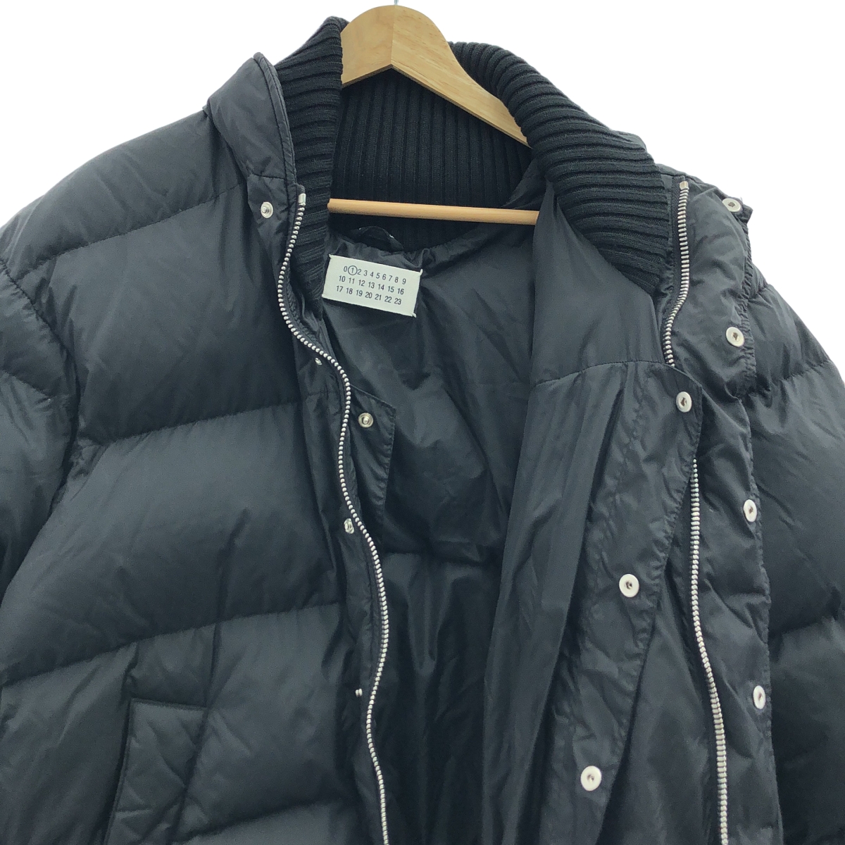 Maison Martin Margiela / メゾンマルタンマルジェラ リブ切替 ダウンジャケット