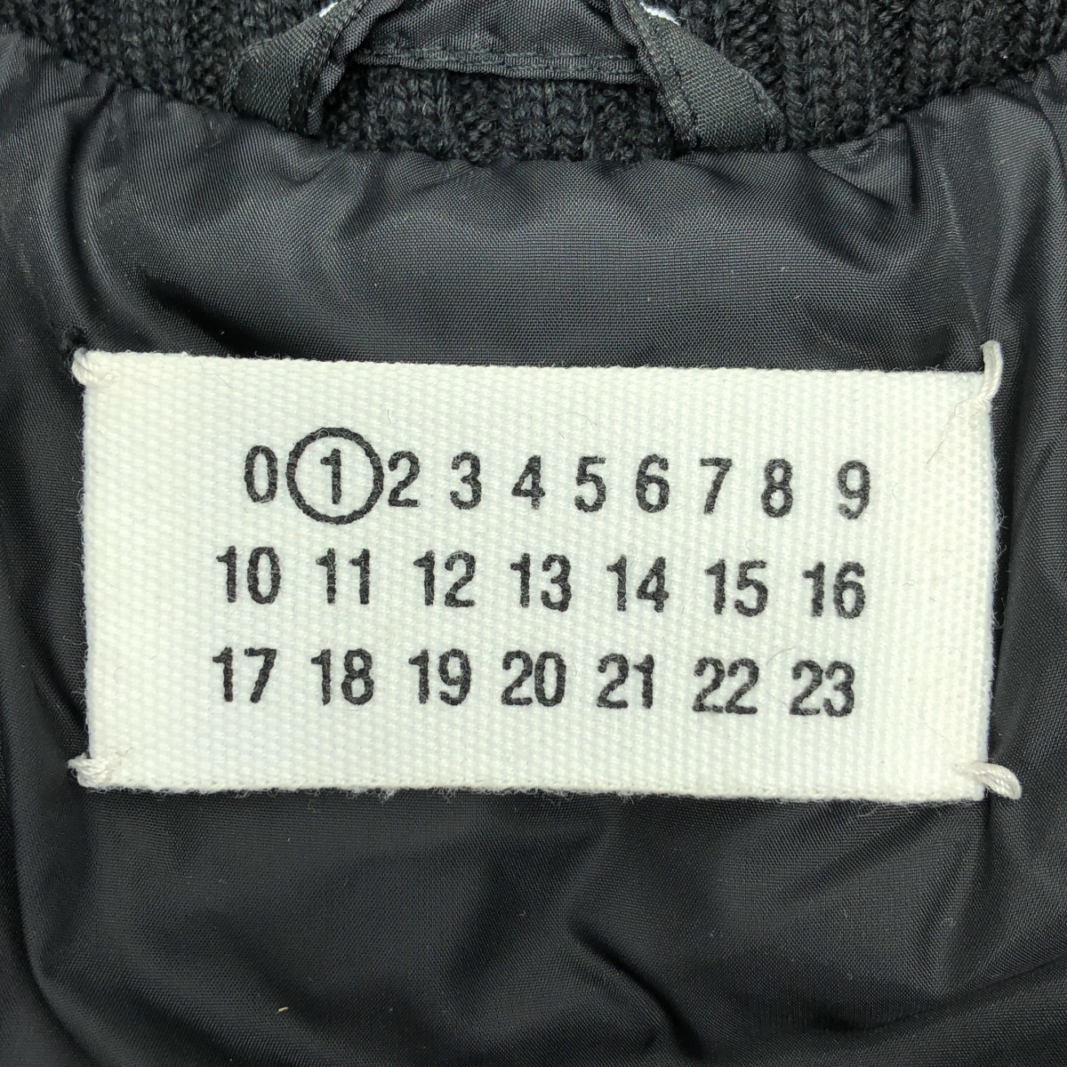 Maison Martin Margiela / メゾンマルタンマルジェラ リブ切替 ダウンジャケット