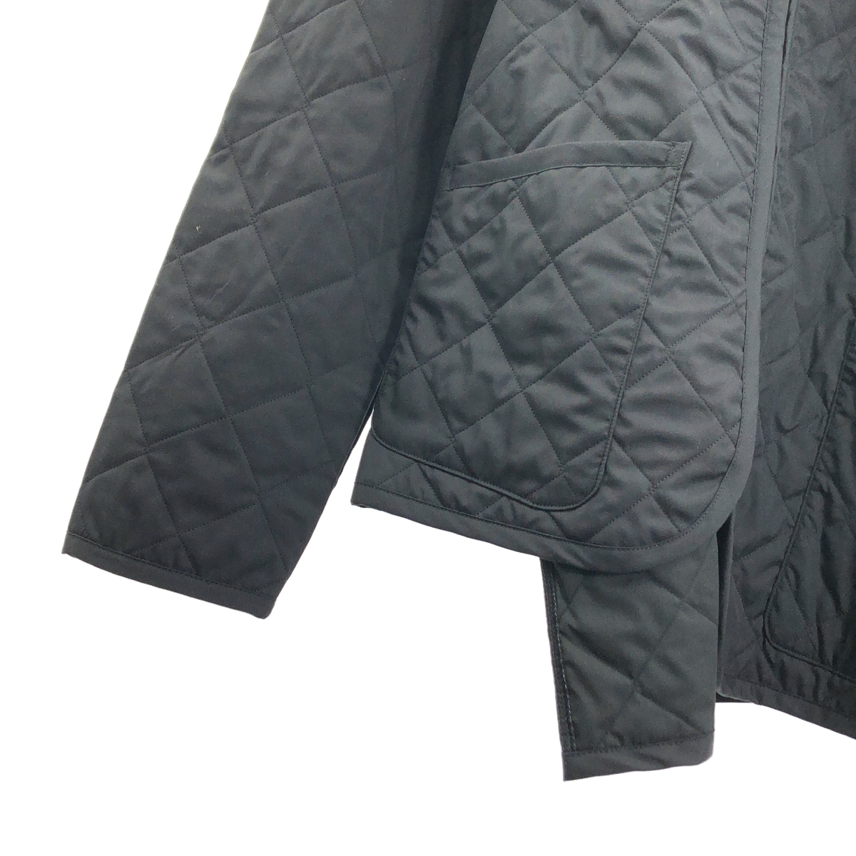 COMME des GARCONS SHIRT / コムデギャルソンシャツ × LAVENHAM / ラベンハム アシンメトリー キルティング ジャケット