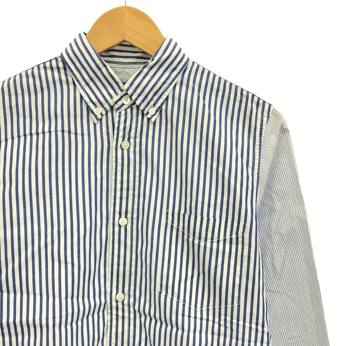 COMME des GARCONS HOMME / コムデギャルソンオム クレイジー切替 ストライプ コットン シャツ