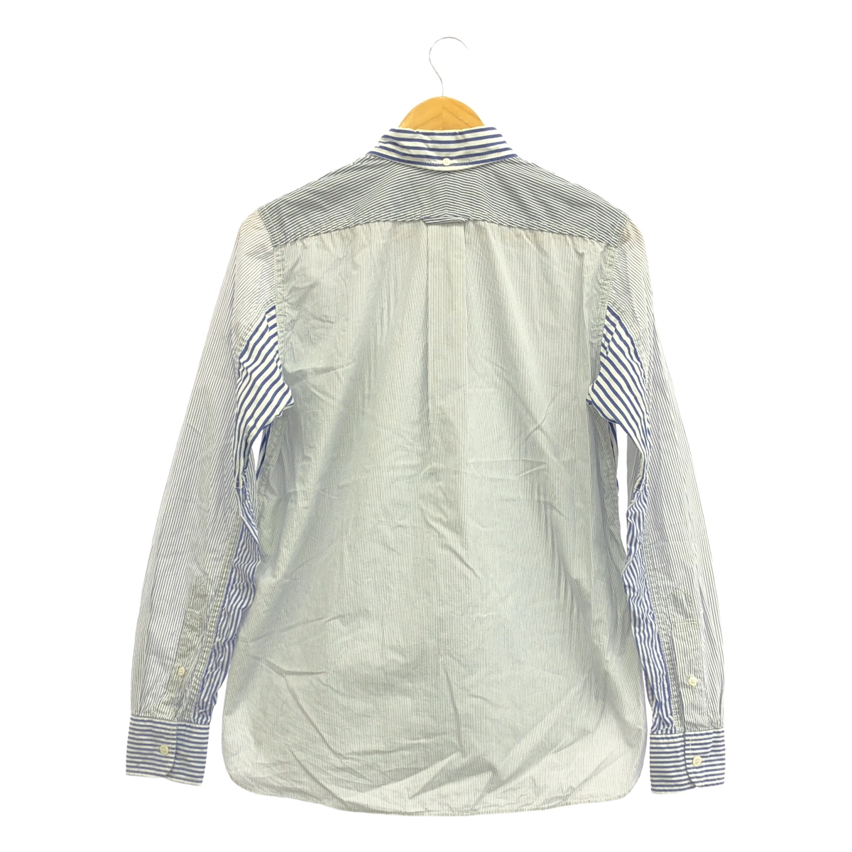 COMME des GARCONS HOMME / コムデギャルソンオム クレイジー切替 ストライプ コットン シャツ