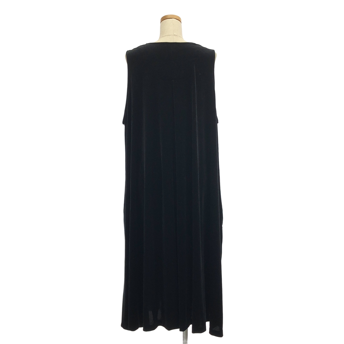 foufou / フーフー no-sleeve velour one piece ノースリーブ ベロア ワンピース