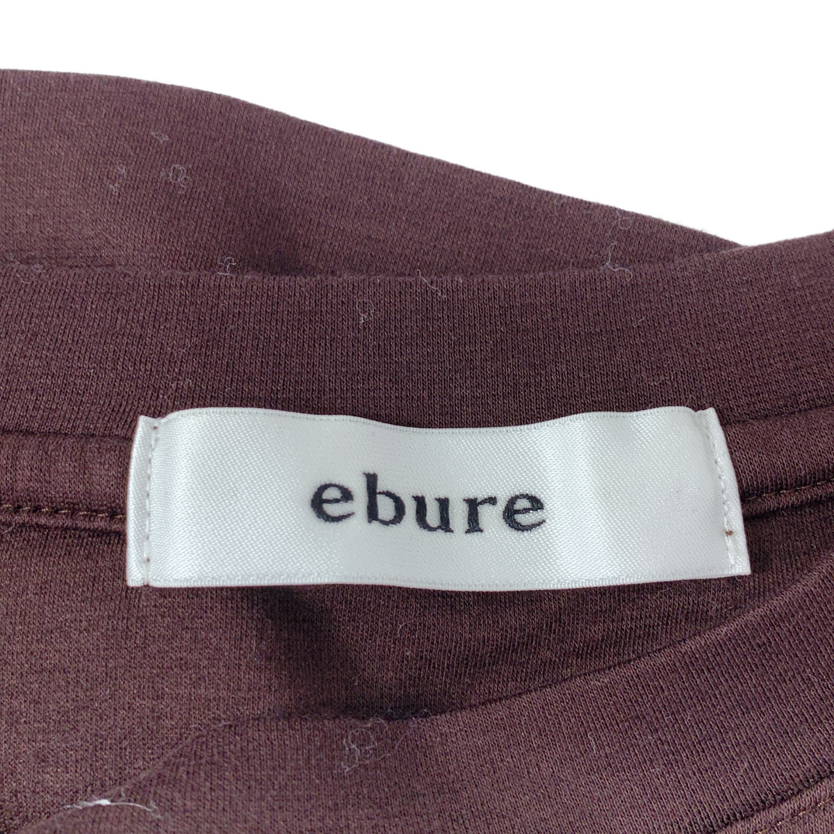 ebure / エブール コットン 半袖 Tシャツ