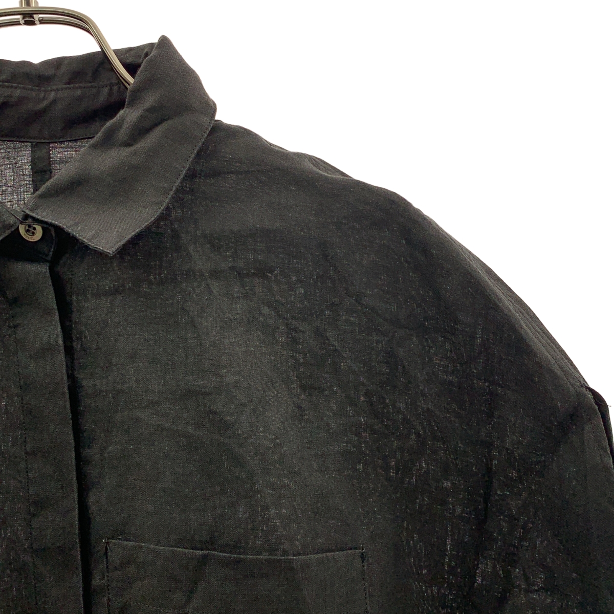 LE PHIL / ルフィル リネン オーバーシルエット シャツ ブラウス