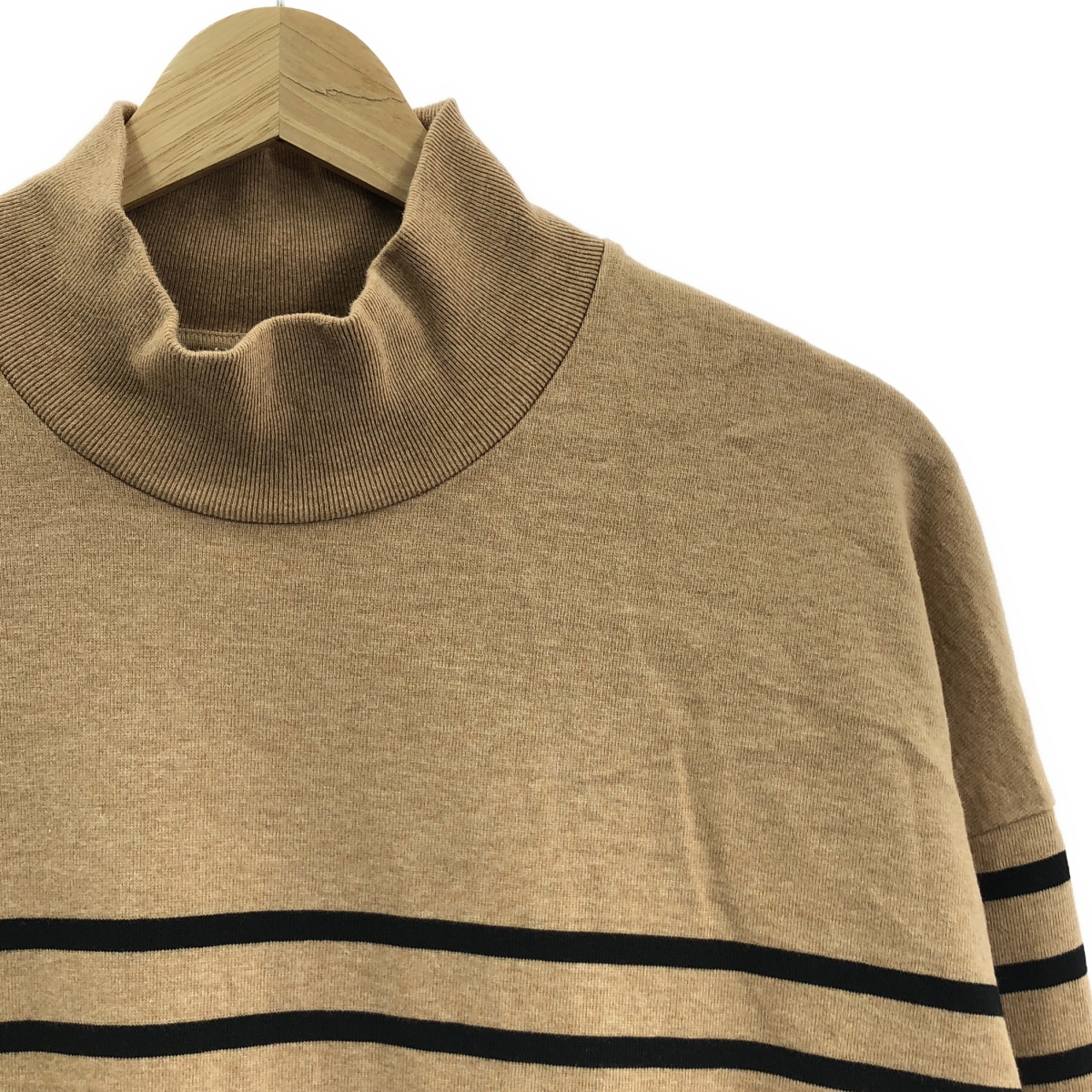 MARKAWARE / マーカウェア BOX Tee TURTLE-NECK ボーダー タートルネック Tシャツ