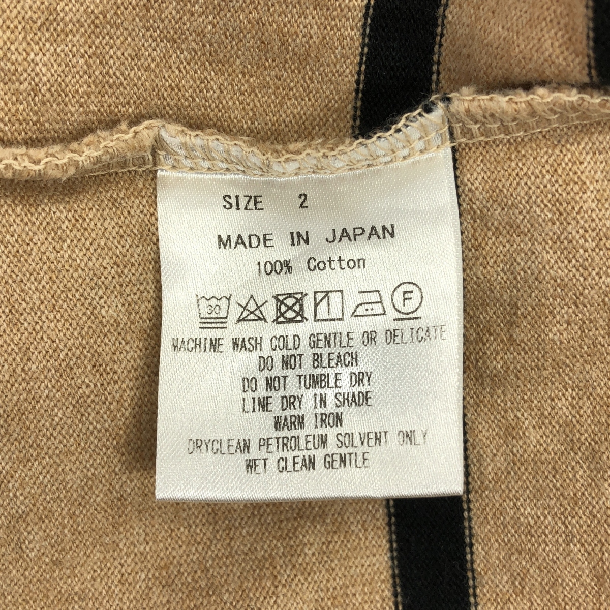 MARKAWARE / マーカウェア BOX Tee TURTLE-NECK ボーダー タートルネック Tシャツ