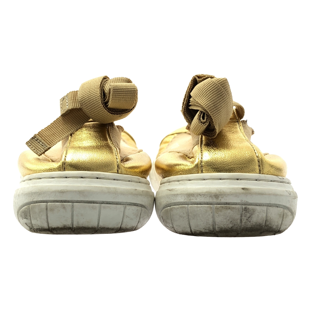 repetto / レペット BASKET AURA AD メタリック レザー バレエ パンプス