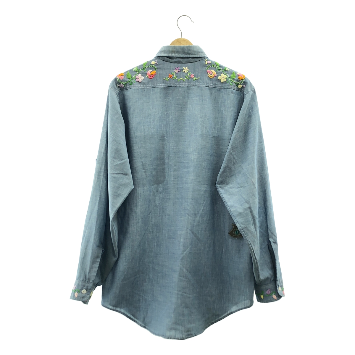 VINTAGE / ヴィンテージ古着 J.C.Penney BIG MAC / ジェイシーペニー ビッグマック エンブロイダリー シャンブレー シャツ