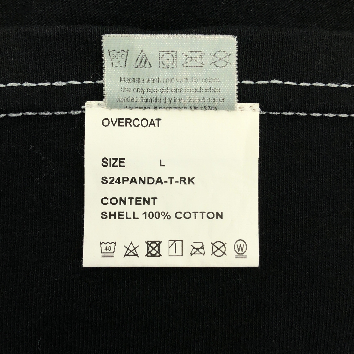 OVERCOAT / オーバーコート コットン RICHARD KERN プリント Tシャツ