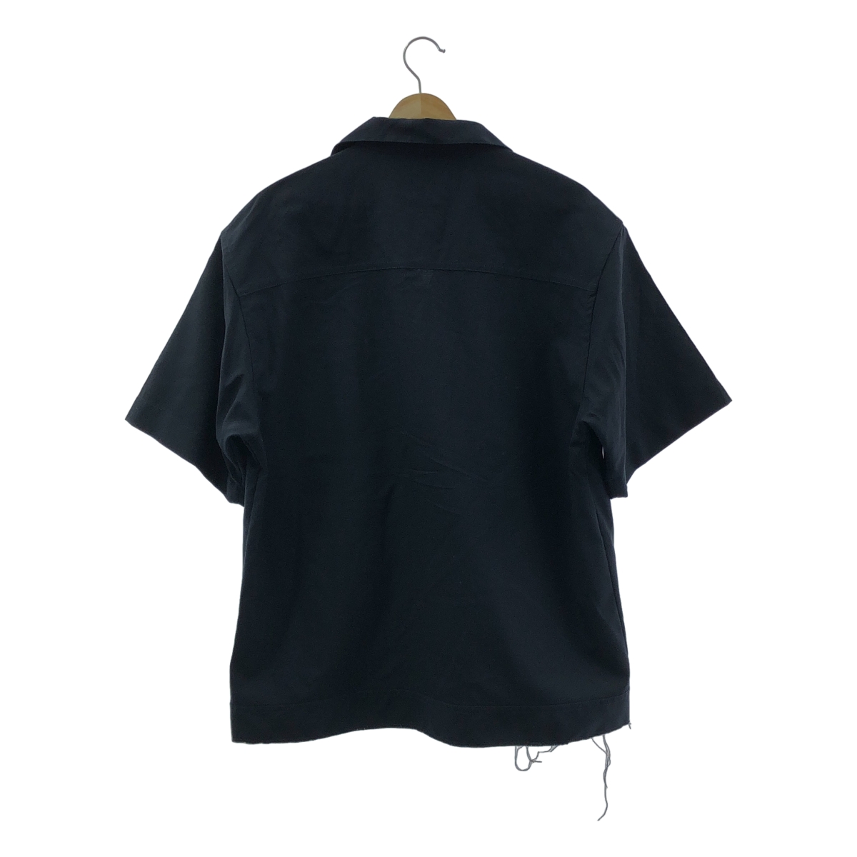 MARNI / マルニ トロピカルウール カットオフ オープンカラー 半袖シャツ