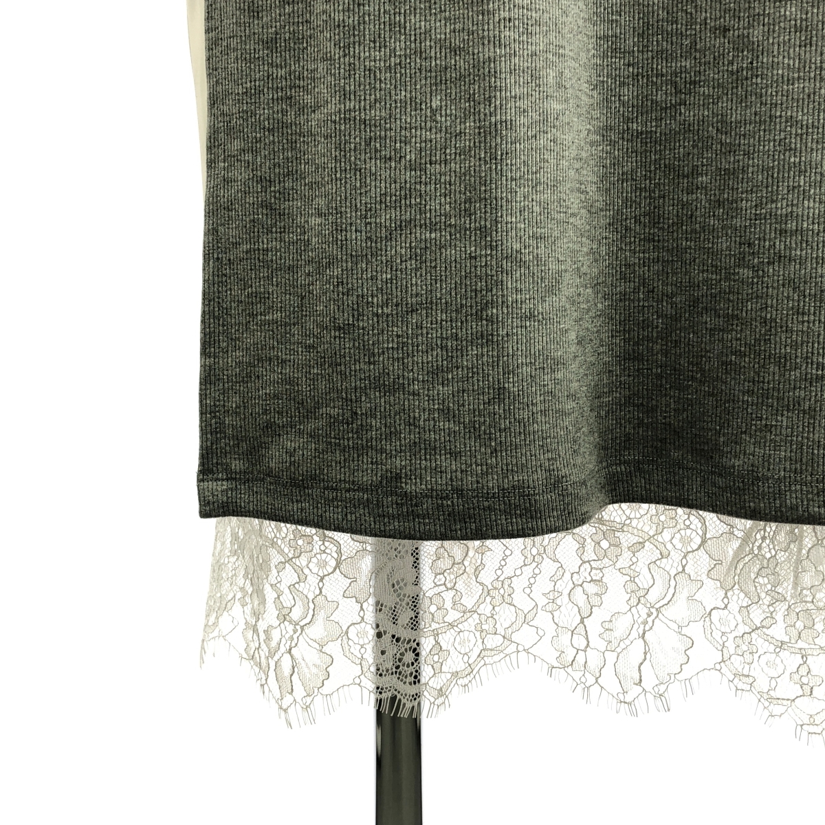 3.1 Phillip Lim / スリーワンフィリップリム レース切替 ノースリーブワンピース