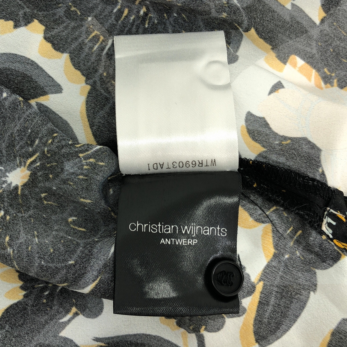 Christian Wijnants / クリスチャンワイナンツ TOMORROWLAND フラワープリント スキッパー ブラウス