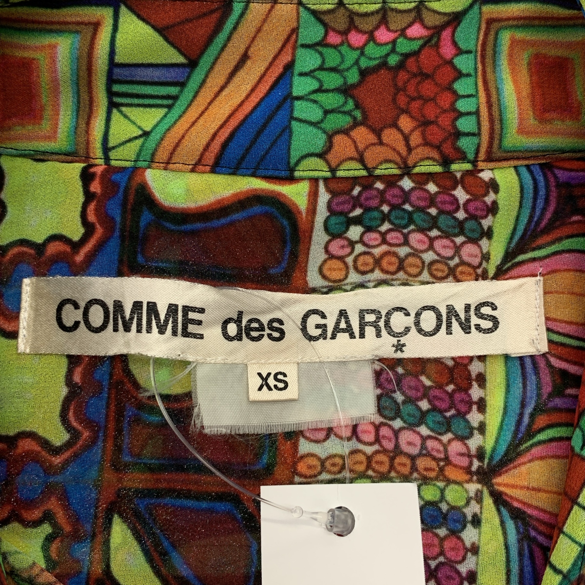 COMME des GARCONS / コムデギャルソン ポリエステル ビッグカラー シャツ ブラウス