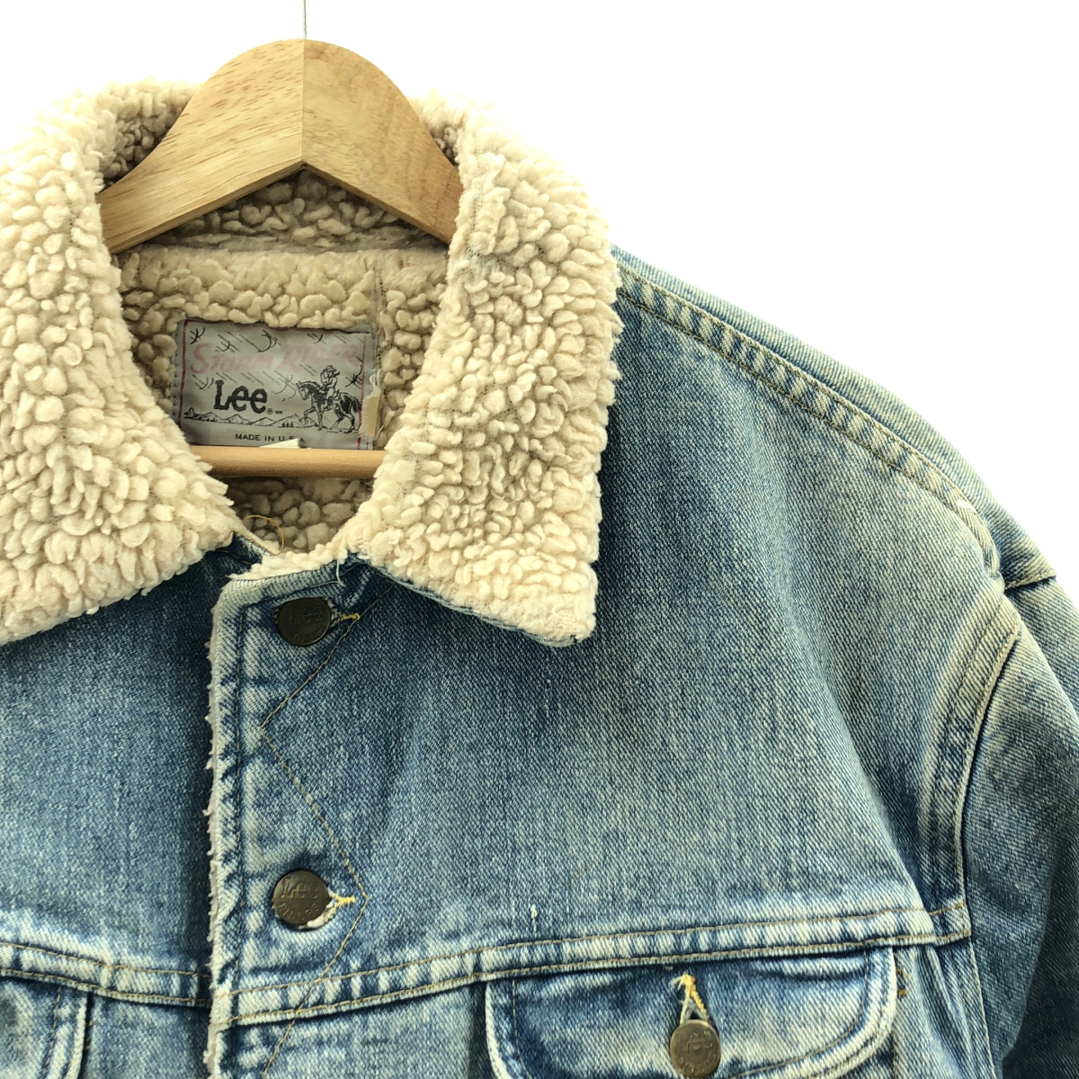 Lee / リー vintage / ヴィンテージ Storm Rider / ストームライダー usa製 デニム ボア ジャケット