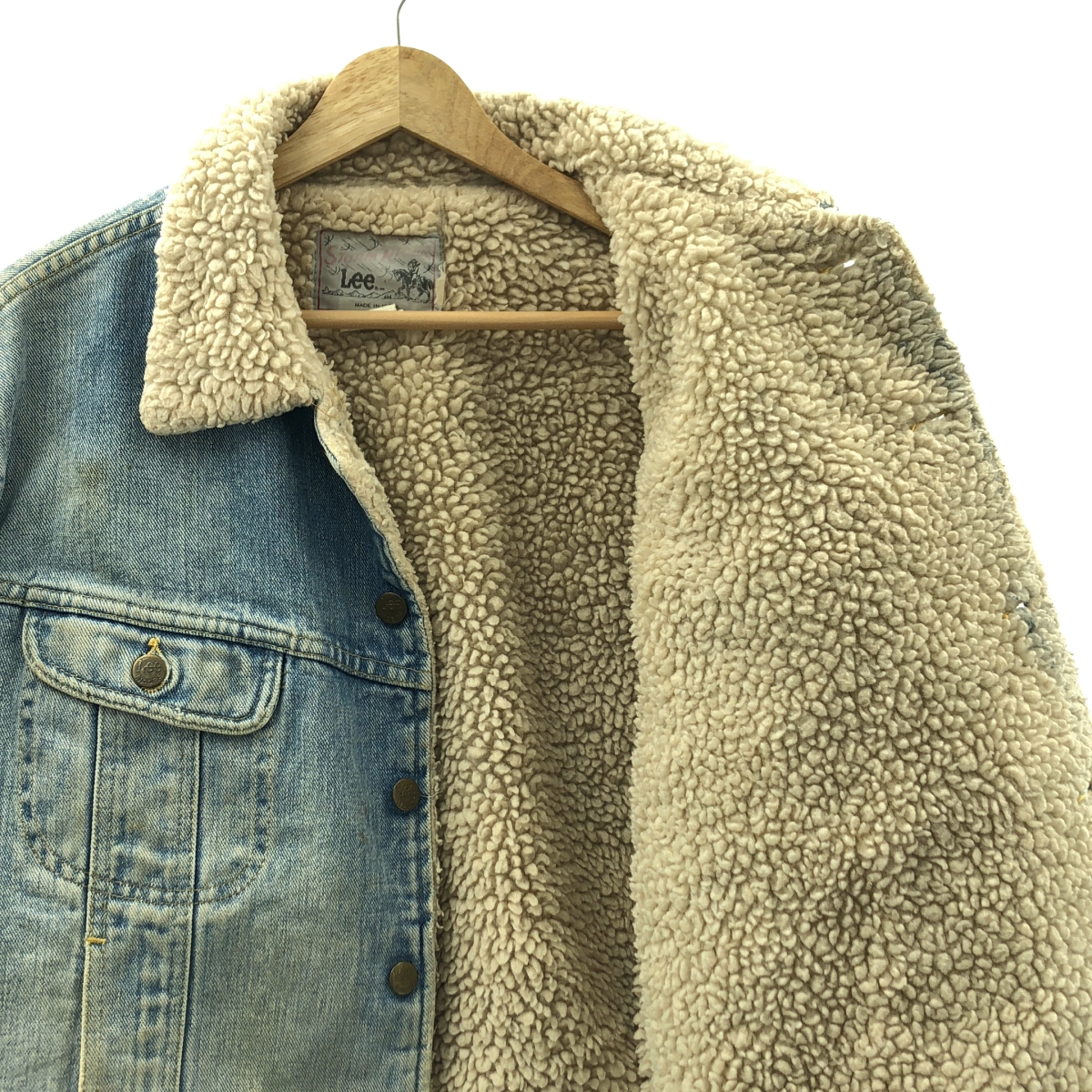 Lee / リー vintage / ヴィンテージ Storm Rider / ストームライダー usa製 デニム ボア ジャケット