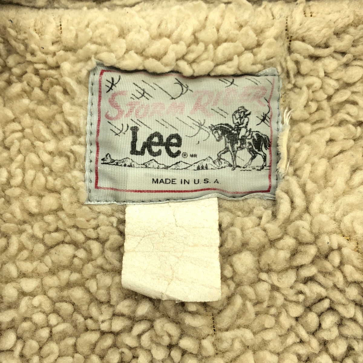 Lee / リー vintage / ヴィンテージ Storm Rider / ストームライダー usa製 デニム ボア ジャケット