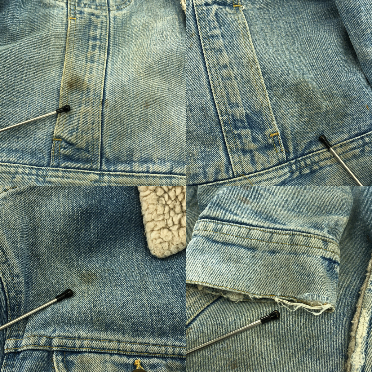 Lee / リー vintage / ヴィンテージ Storm Rider / ストームライダー usa製 デニム ボア ジャケット