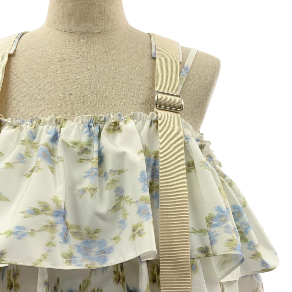 Simone Rocha / シモーネロシャ 総柄 フリル ボリューム ブラウス