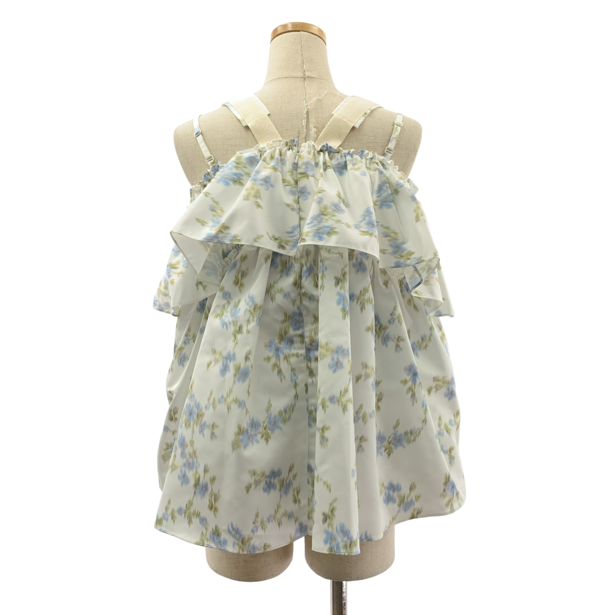 Simone Rocha / シモーネロシャ 総柄 フリル ボリューム ブラウス