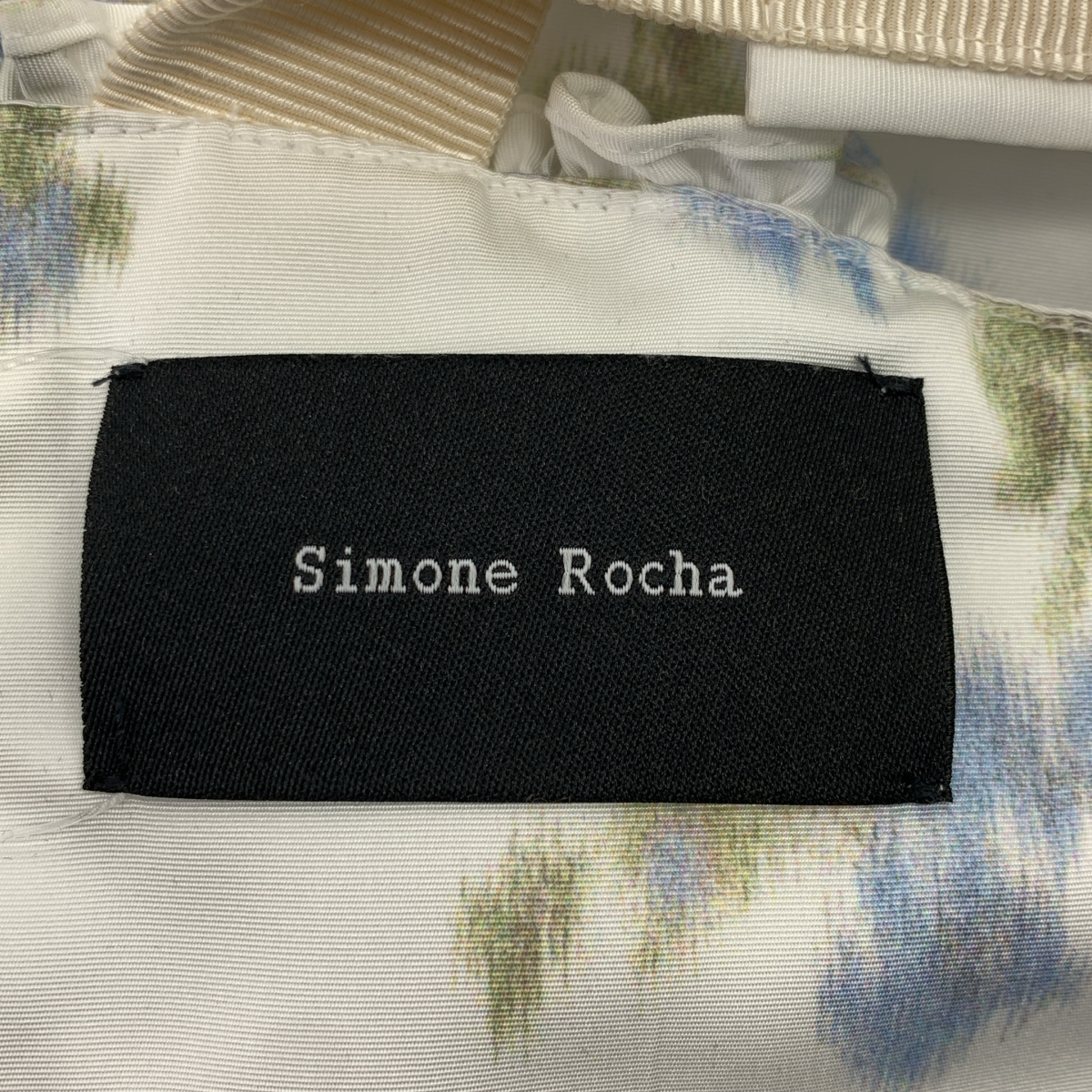 Simone Rocha / シモーネロシャ 総柄 フリル ボリューム ブラウス