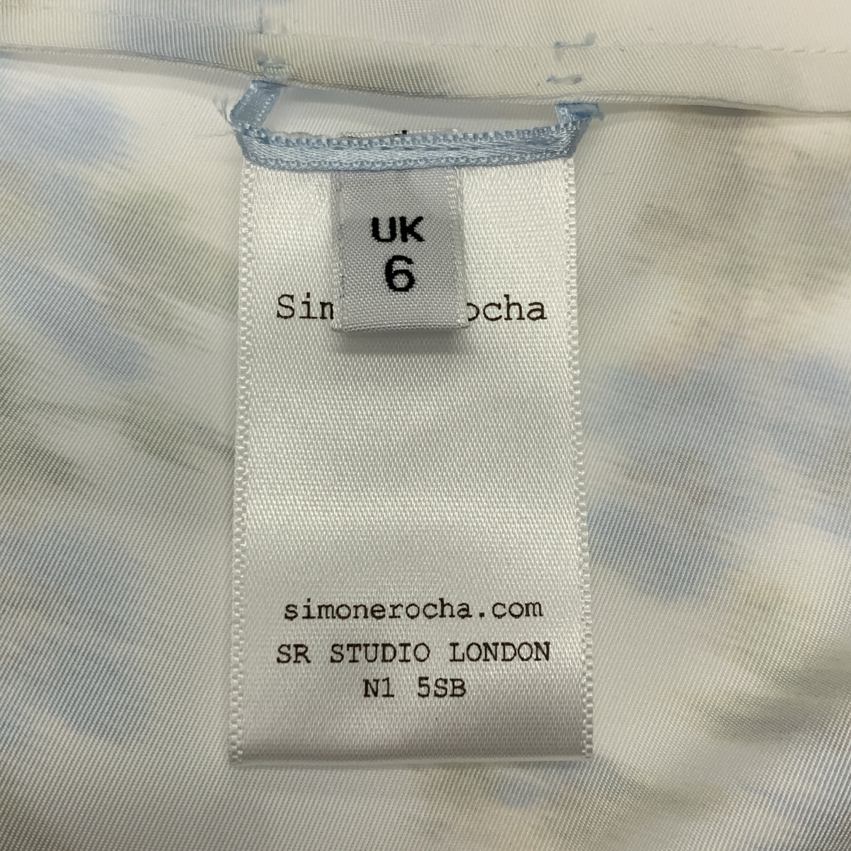 Simone Rocha / シモーネロシャ 総柄 フリル ボリューム ブラウス