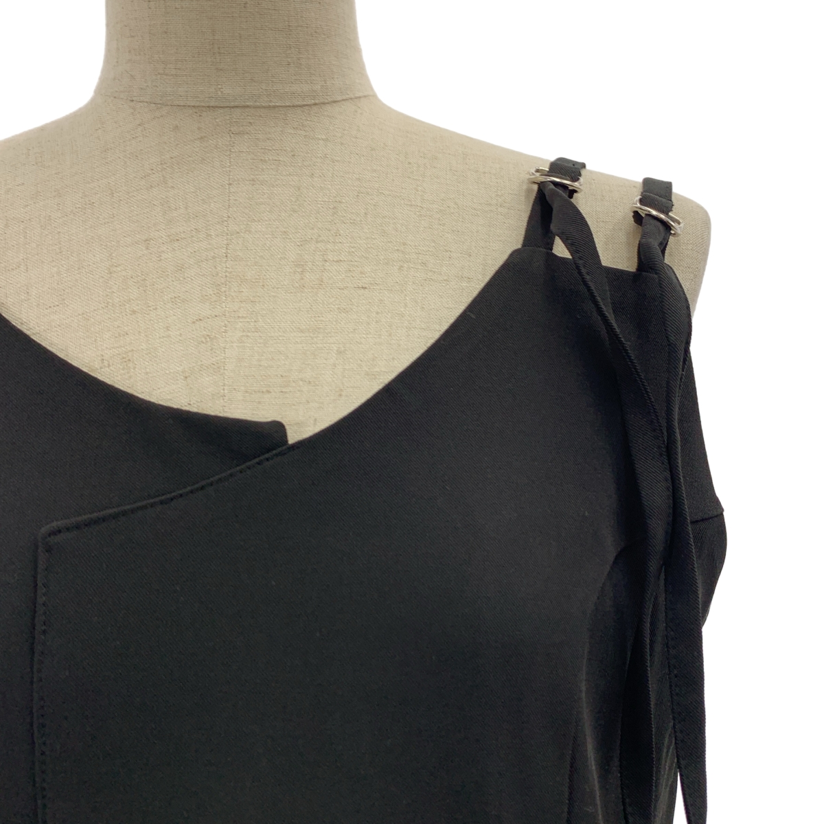 Re:poris / レポリス ノースリーブ ボリューム ドレス ワンピース