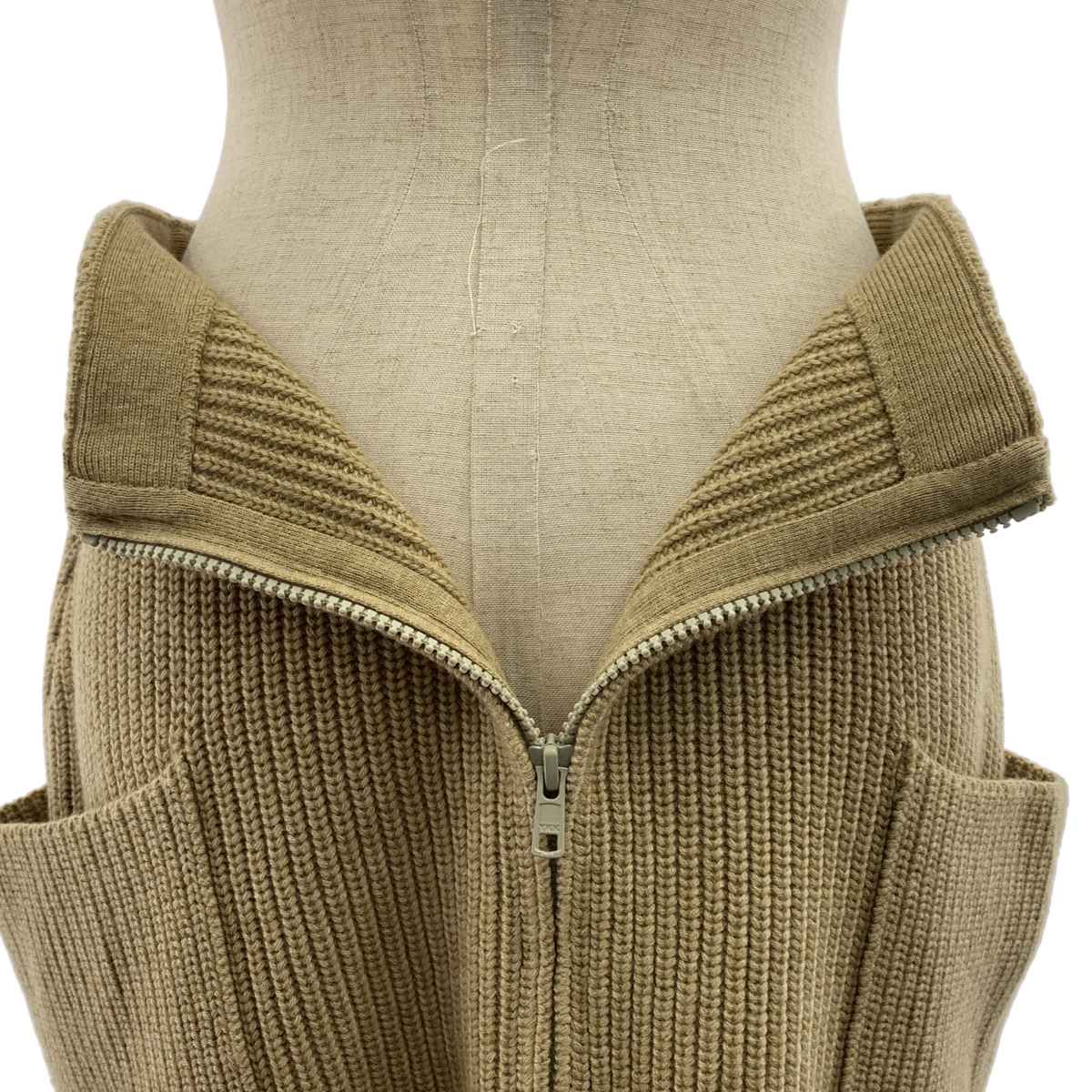 ETRE TOKYO / エトレトウキョウ Wジップ ニット ミニスカート