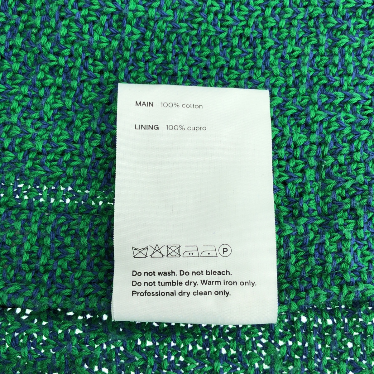 SONG FOR THE MUTE / ソングフォーザミュート コットンニット トラックジャケット