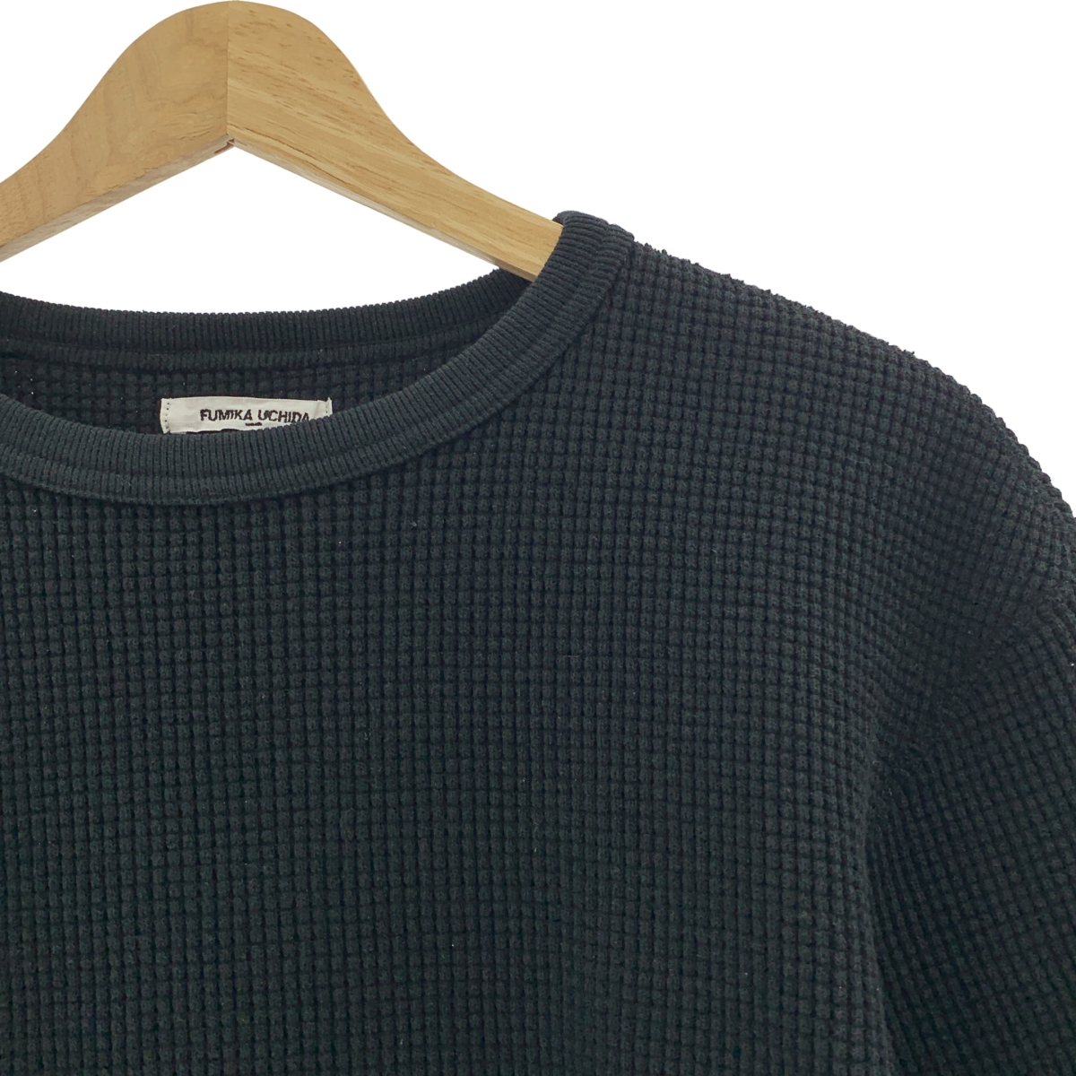 FUMIKA UCHIDA / フミカウチダ サーマル 7分袖 カットソー