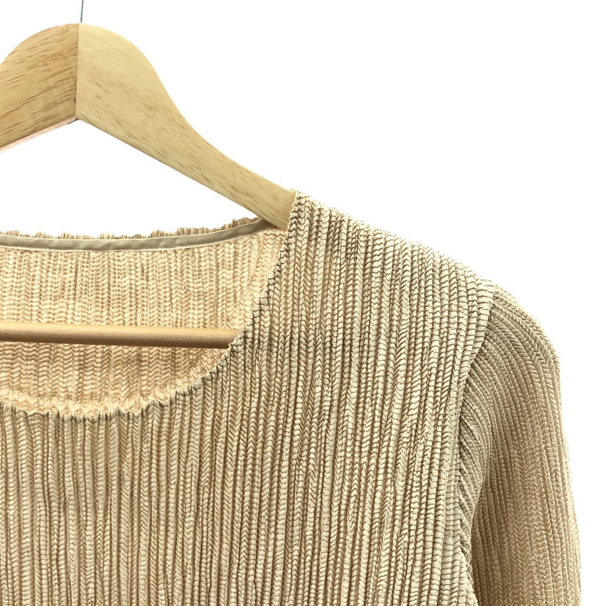 その他 プリーツ レース カットソー