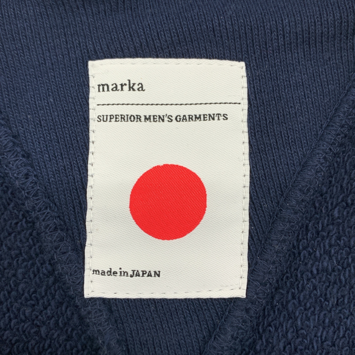 marka / マーカ コットン 製品染め クルーネックスウェット