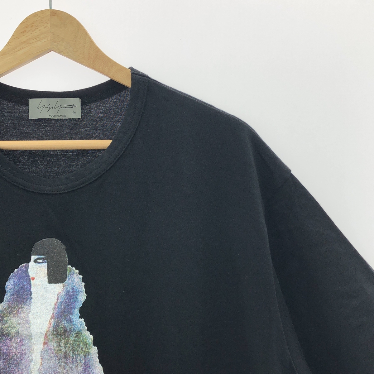 YOHJI YAMAMOTO POUR HOMME / ヨウジヤマモトプールオム デッサンプリントBIG-T dress Tシャツ カットソー
