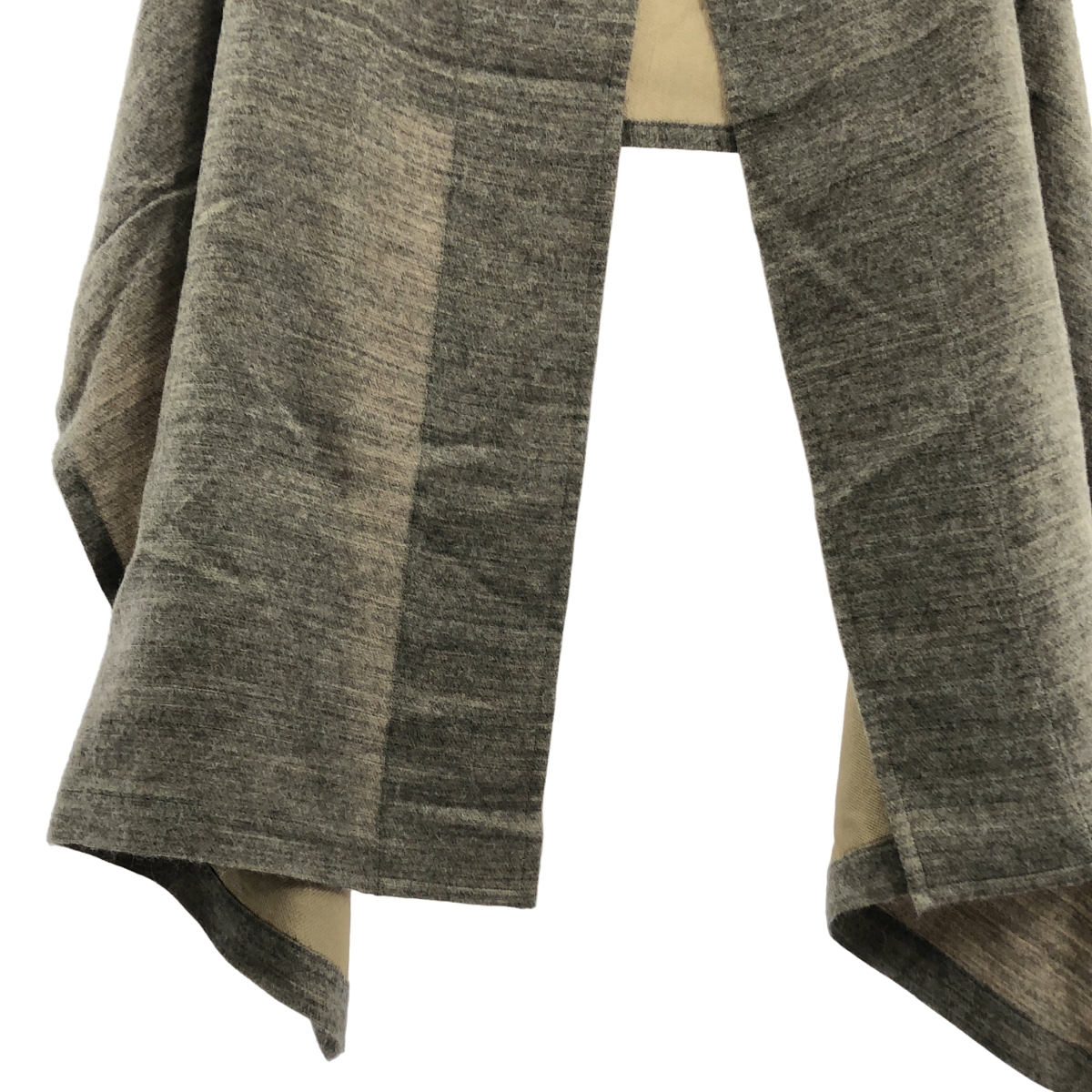 matohu / まとふ 襟付 レーヨンウール ショール ストール