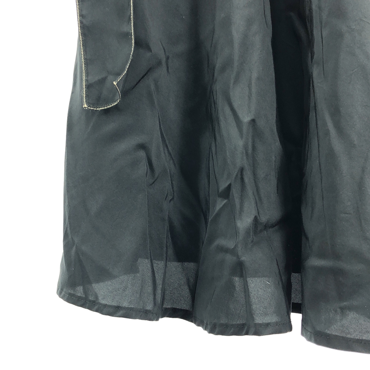 SARA LANZI / サラランズィ サイドリボン ノースリーブ ワンピース