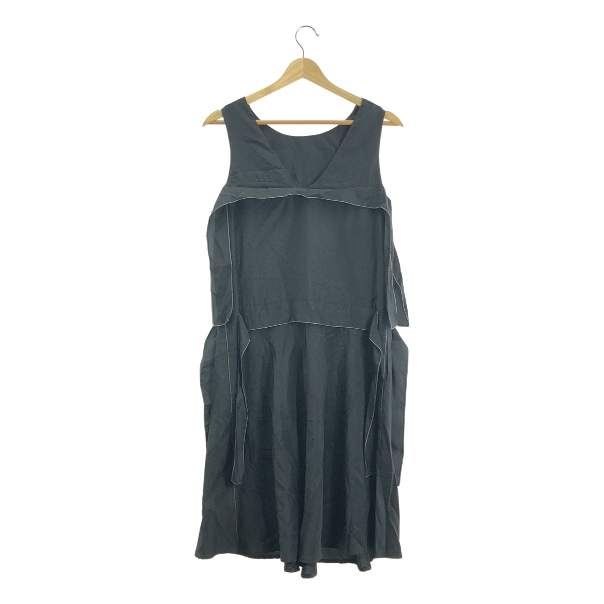 SARA LANZI / サラランズィ サイドリボン ノースリーブ ワンピース