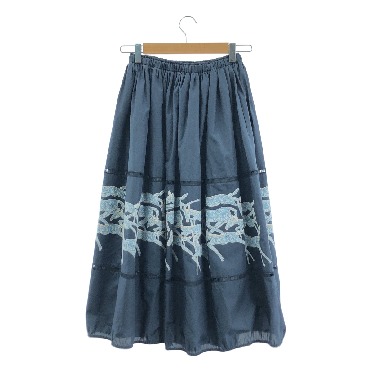 mina perhonen / ミナペルホネン papurikko パプリッコ / 刺しゅう バルーン スカート