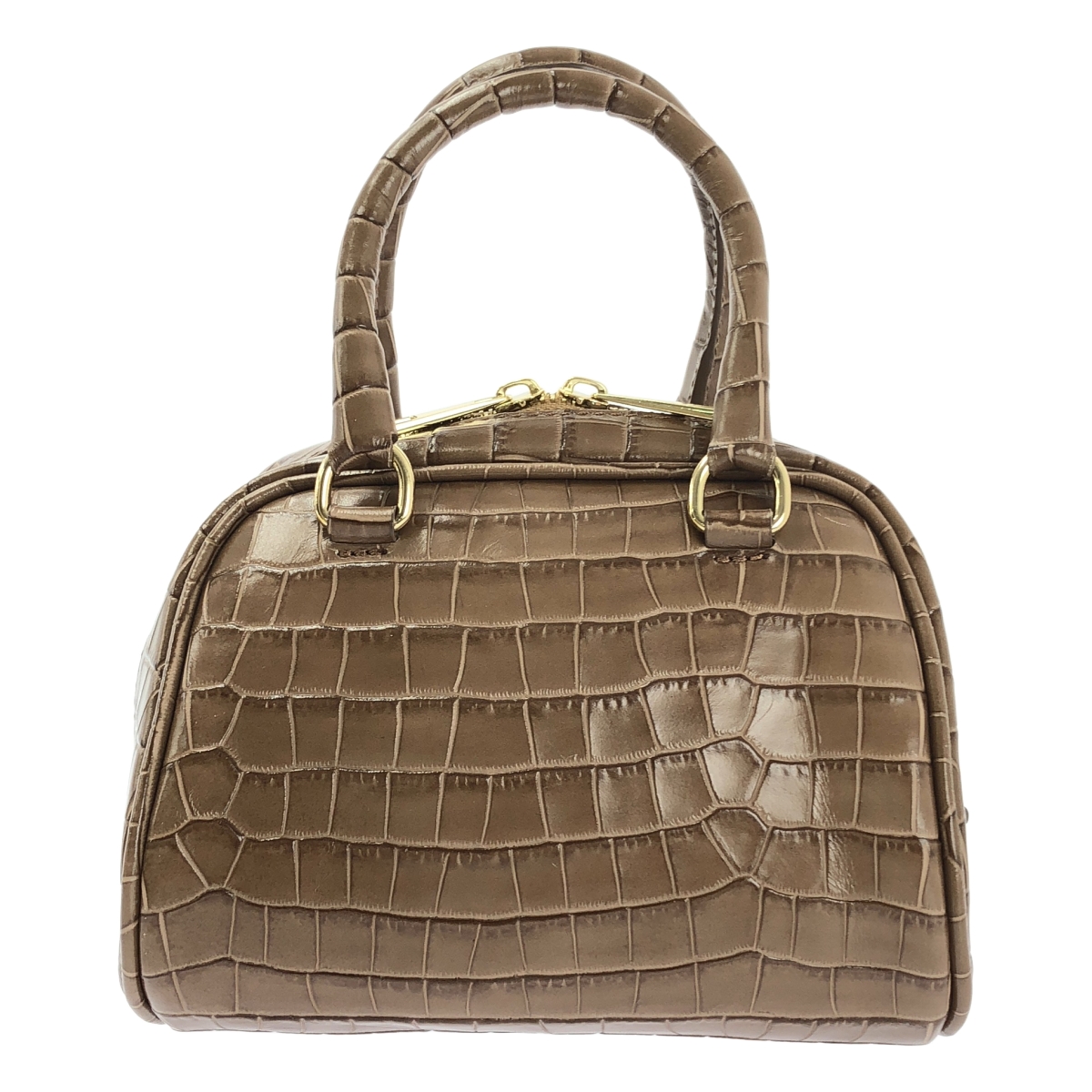 その他 2way クロコ型押し ミニ ハンド ショルダーバッグ