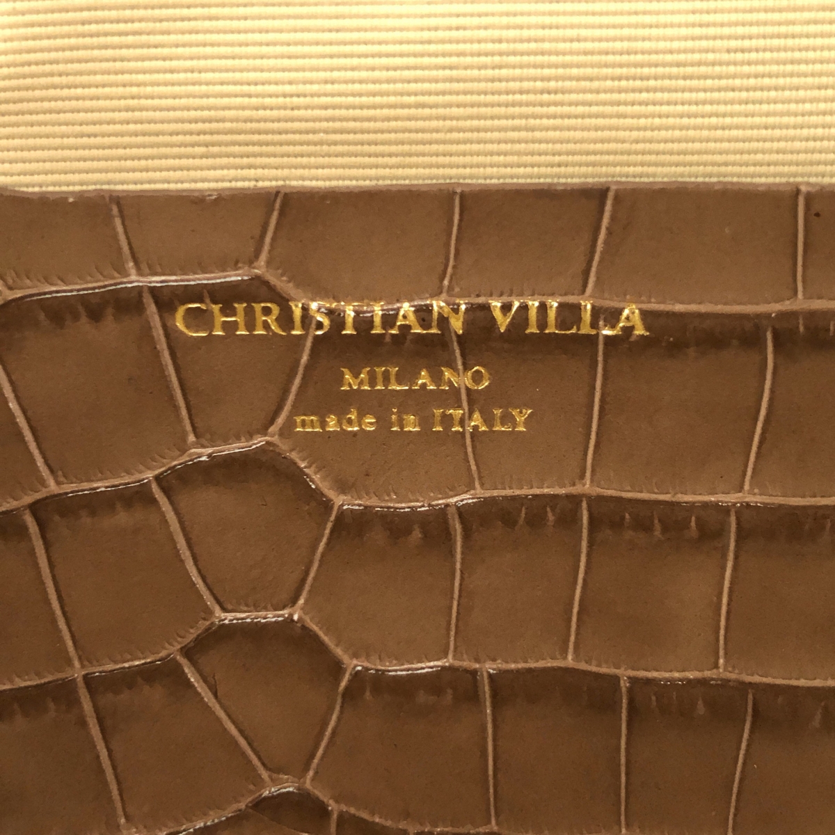 その他 2way クロコ型押し ミニ ハンド ショルダーバッグ